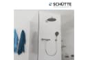 Kopfbrause SCHÜTTE CAPRI Regendusche Chrom Anthrazit Bild 1