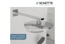 Kopfbrause SCHÜTTE CAPRI Regendusche Chrom Anthrazit Bild 5