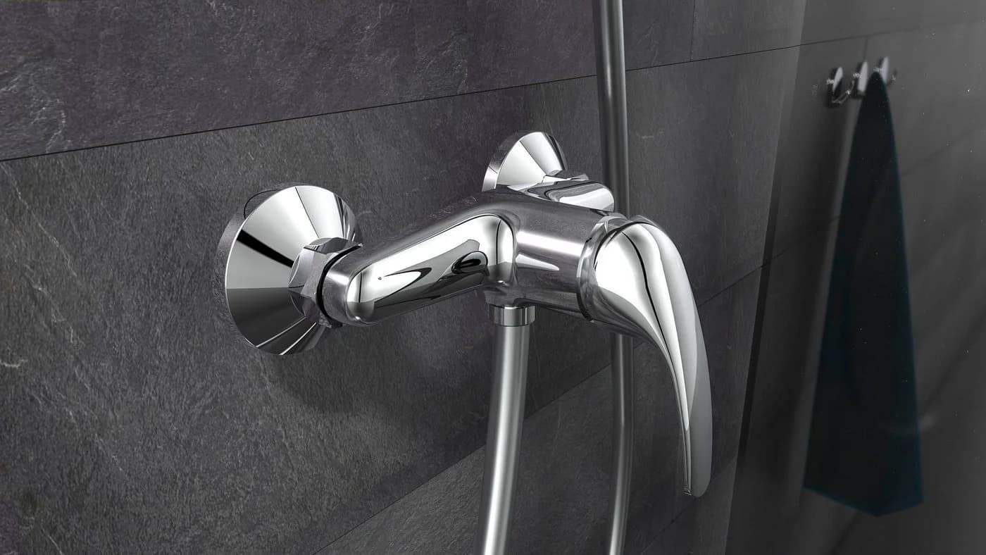 Schütte Duscharmatur ATHOS 35mm Keramik-Kartusche Brauseschlauchanschluss