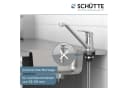 SCHÜTTE GRANDE Spültischarmatur Chrom 360° schwenkbar Messing Bild 3