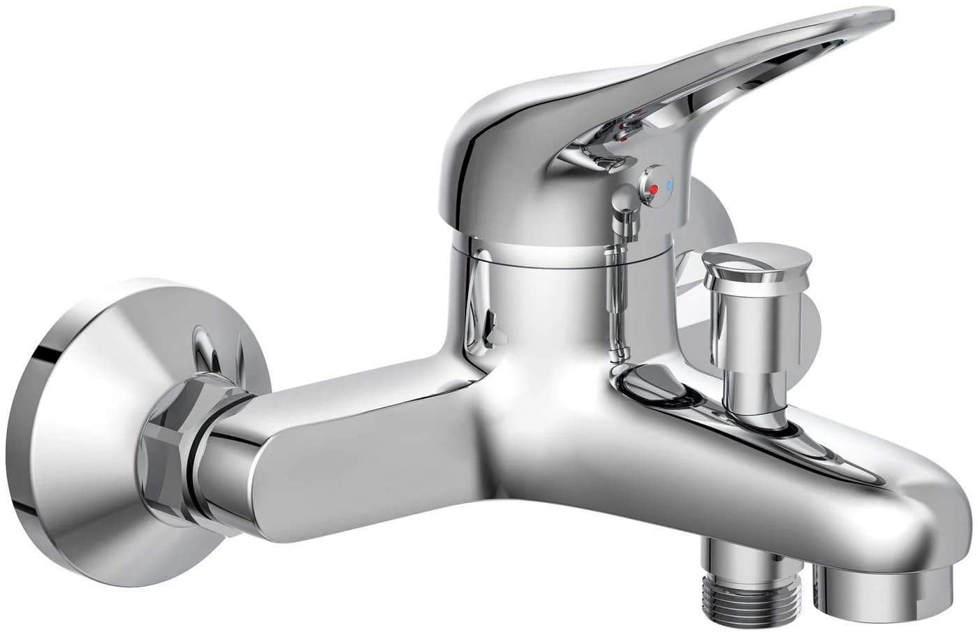 Schütte Wannenarmatur Porto Mischbatterie Badewanne Chrom - Bild 2