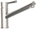 SCHÜTTE Cornwall Spültischarmatur Silber Edelstahloptik mit schwenkbarem Auslauf Bild 2