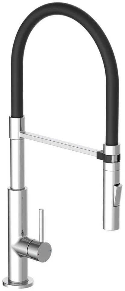 Schütte Spültischarmatur Stilo Ausziehbar 360° Schwenkbar Silber - Bild 3