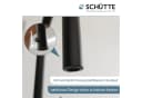 Spültischarmatur SCHÜTTE BLACKPOOL Schwarz Matt 360° Schwenkbar Bild 5