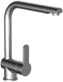 SCHÜTTE Rio Spültischarmatur Grau Chrom 360° schwenkbar Bild 2