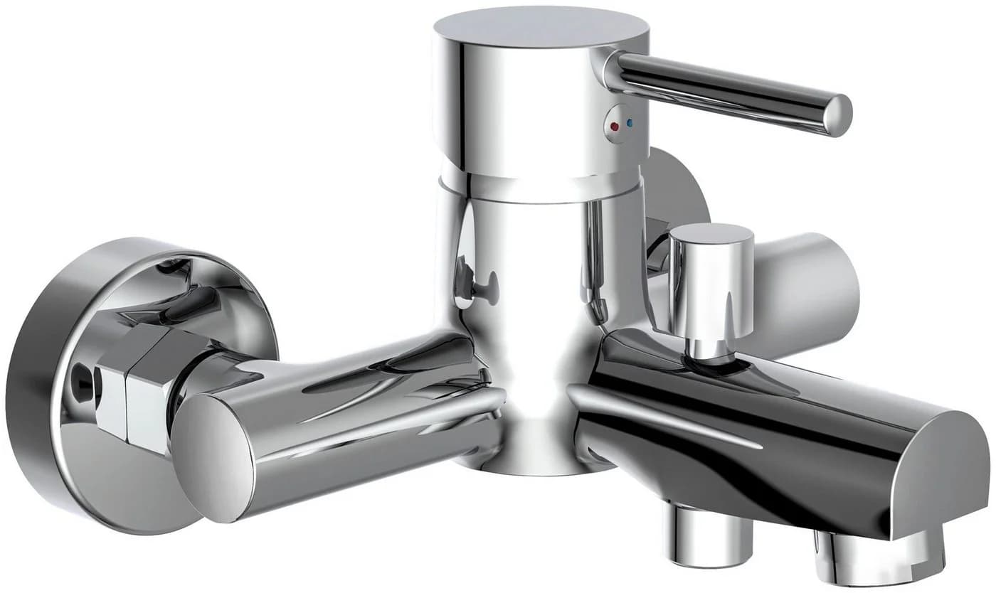Schütte Wannenarmatur Altana Mischbatterie Badewanne Wasserhahn Bad Chrom - Bild 2
