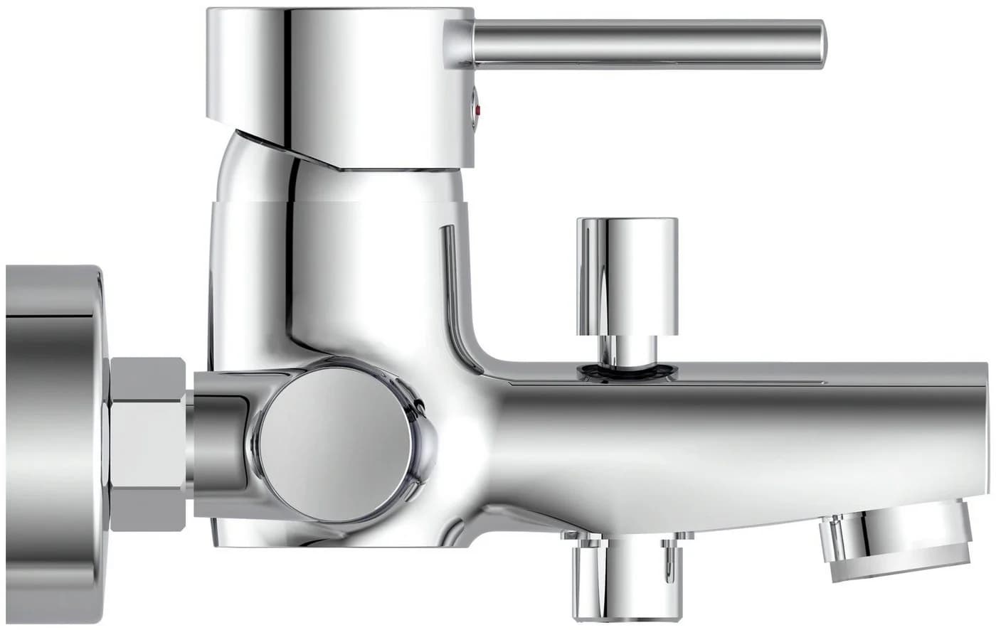 Schütte Wannenarmatur Altana Mischbatterie Badewanne Wasserhahn Bad Chrom - Bild 3
