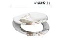 Schütte WC-Sitz Balance Bunt MDF mit Naturmotiv Bild 3