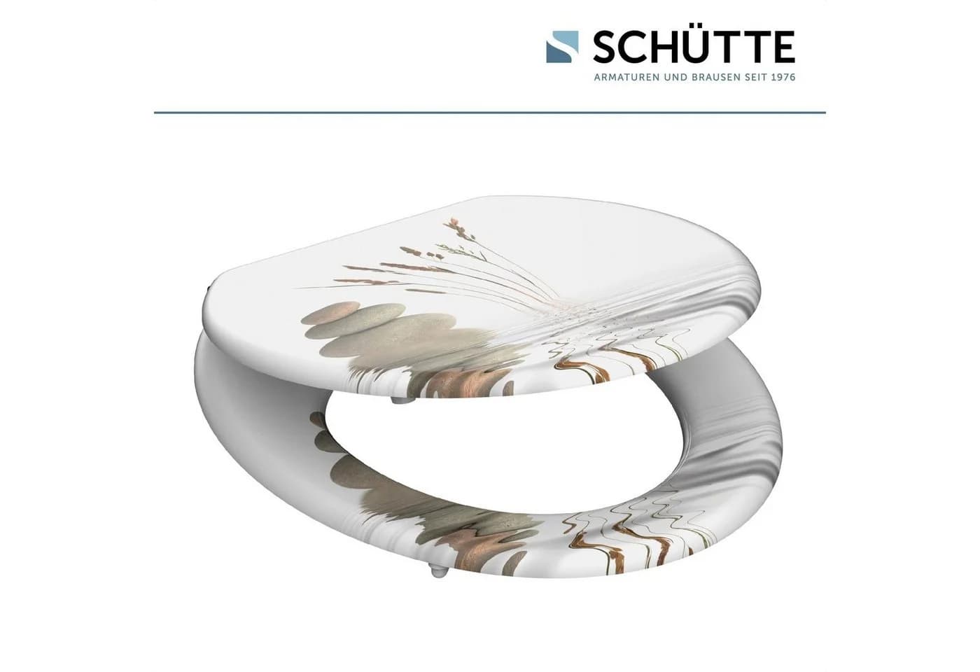 Schütte WC-Sitz Balance Bunt MDF mit Naturmotiv - Bild 3