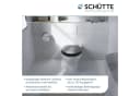 Schütte WC-Sitz SPIRIT Schwarz mit Absenkautomatik und MDF-Holzkern Bild 4
