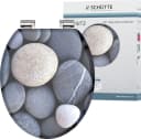 Schütte WC-Sitz GREY STONES Bunt mit Absenkautomatik Bild 3