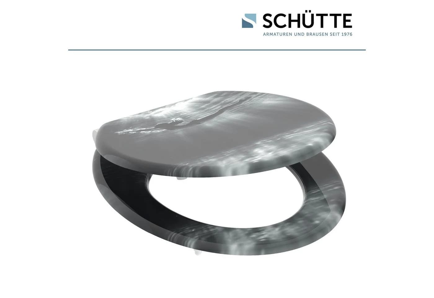 Schütte WC-Sitz DEEP DIVE aus MDF mit Absenkautomatik - Bild 4