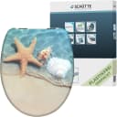Schütte WC-Sitz Segeln Strand Bunt Duroplast Absenkautomatik Bild 1