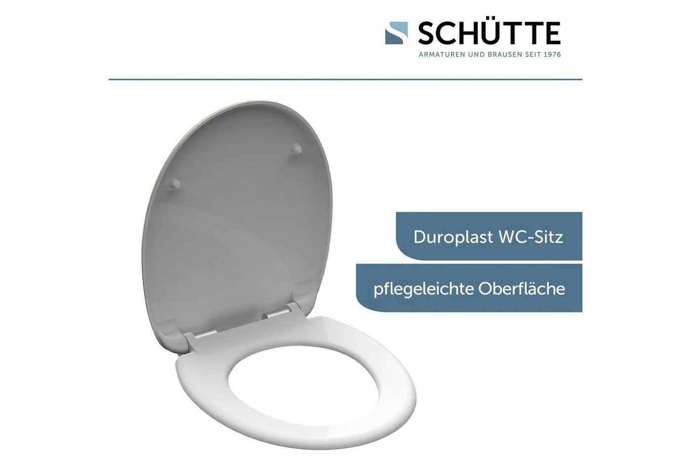 Schütte WC-Sitz Segeln Strand Bunt Duroplast Absenkautomatik - Bild 4