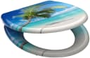 Schütte WC-Sitz CARRIBEAN Duroplast mit Absenkautomatik und Schnellverschluss Bild 4