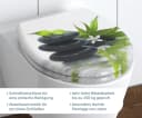 SCHÜTTE WC-Sitz Jasmin Duroplast mit Absenkautomatik und Motivdruck Bild 2
