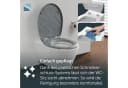 Schütte WC-Sitz LIGHT CONCRETE Grau Absenkautomatik Duroplast Bild 5
