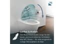Schütte WC-Sitz ANCHOR Toilettendeckel Absenkautomatik O-Form türkis Bild 3