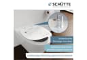 Schütte WC-Sitz White Duroplast Absenkautomatik Bild 1