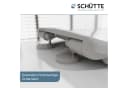 Schütte WC-Sitz White Duroplast Absenkautomatik Bild 3