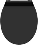Schütte WC-Sitz SLIM Schwarz Duroplast Absenkautomatik Bild 1