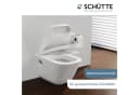 Schütte WC-Sitz Duroplast Weiß mit Absenkautomatik und Schnellverschluss Bild 3