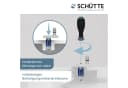 Schütte WC-Sitz Duroplast Weiß mit Absenkautomatik und Schnellverschluss Bild 5