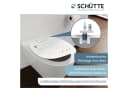 SCHÜTTE WHITE PREMIUM WC-Sitz Weiß Thermoplast Bild 1