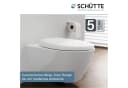 SCHÜTTE WHITE PREMIUM WC-Sitz Weiß Thermoplast Bild 4