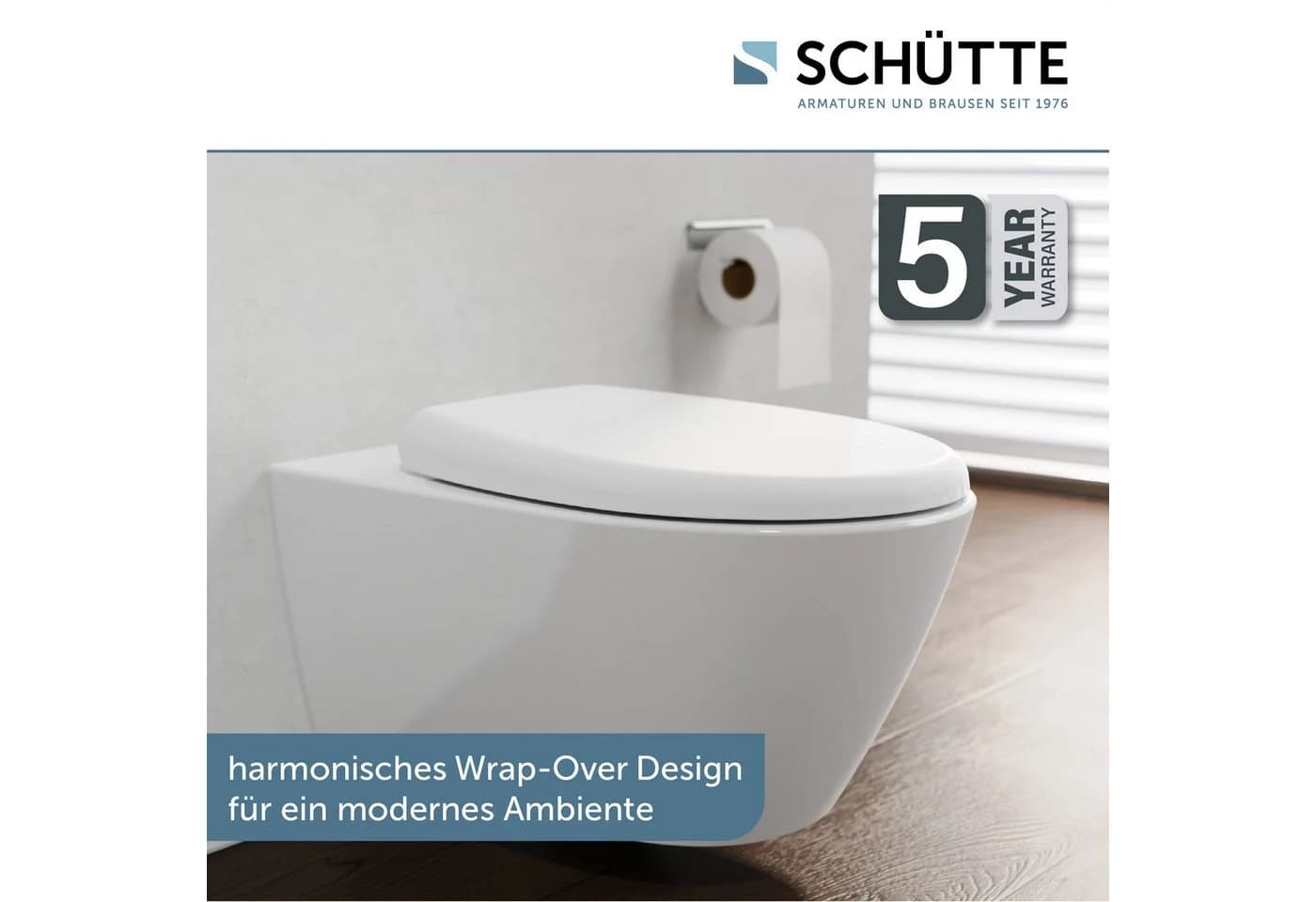 SCHÜTTE WHITE PREMIUM WC-Sitz Weiß Thermoplast - Bild 4