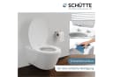 Schütte WC-Sitz WHITE PREMIUM Thermoplast Weiß Absenkautomatik Bild 3
