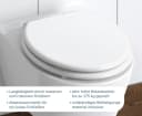 Schütte WC-Sitz WHITE mit Absenkautomatik und Holzkern Bild 3