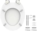 Schütte WC-Sitz WHITE mit Absenkautomatik und Holzkern Bild 5