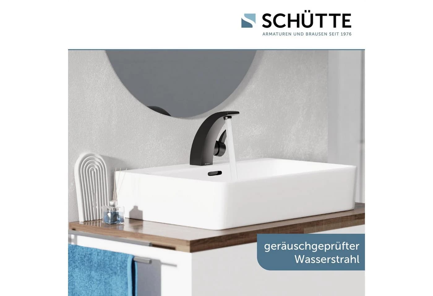 Schütte Waschtischarmatur PANAMA Wasserhahn Mischbatterie Chrom