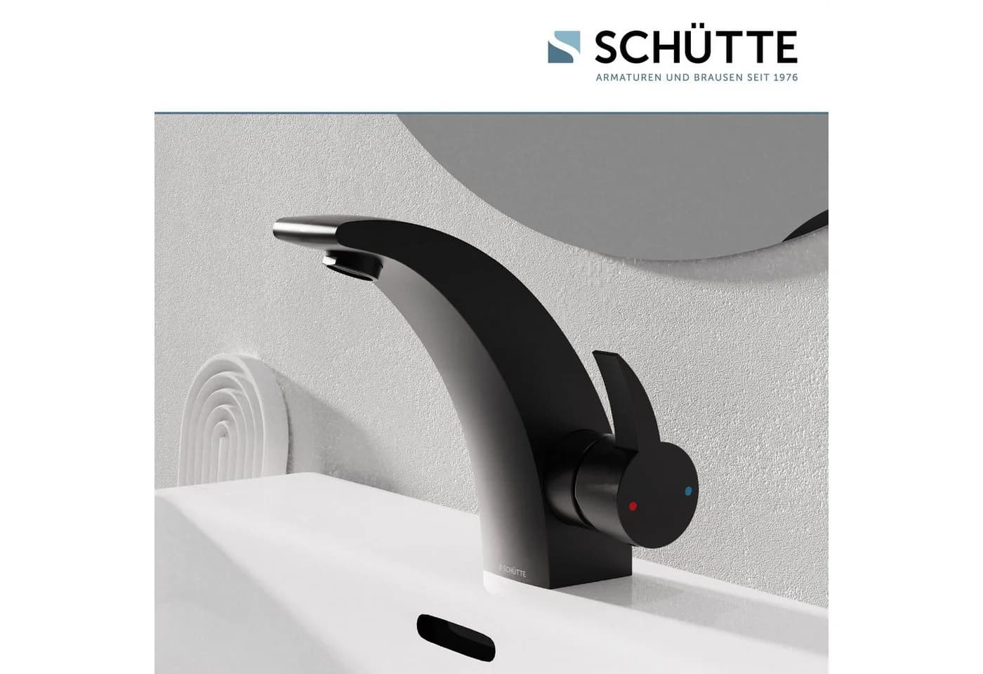 Schütte Waschtischarmatur PANAMA Wasserhahn Mischbatterie Chrom - Bild 3