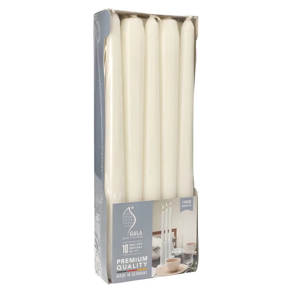GALA Leuchterkerze Weiß Paraffin Stearin - Bild 2
