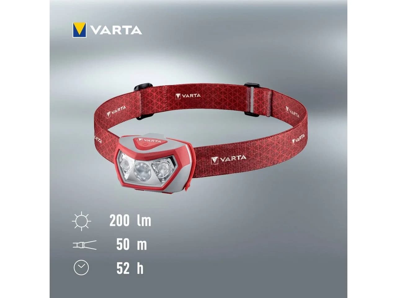 VARTA Kopflampe Outdoor Sports H20 Pro inkl. 3xAAA Batterien - Bild 5