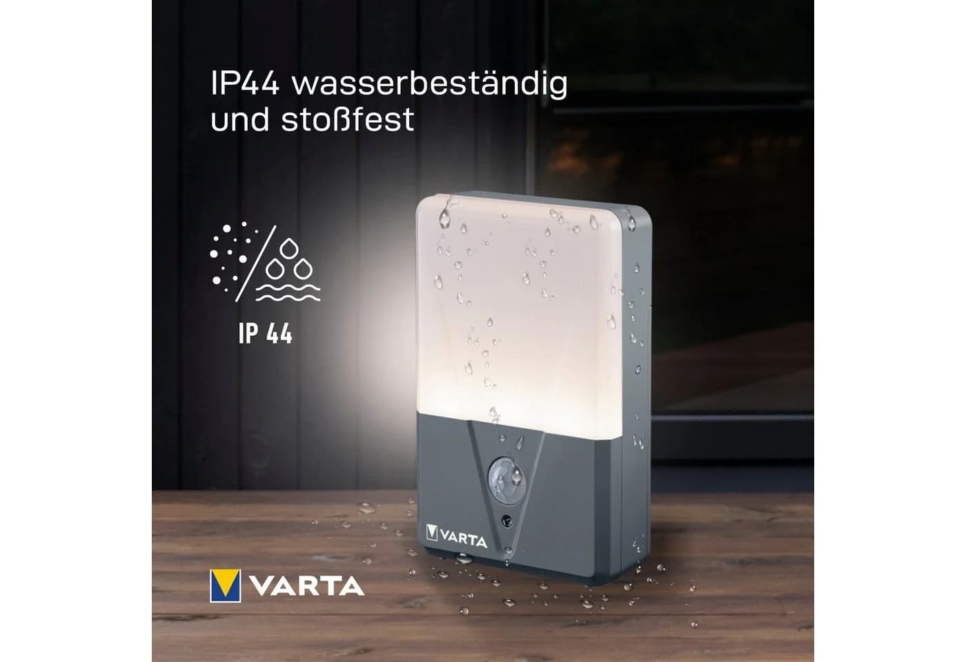 VARTA Motion Sensor Night Light 2er-Pack Grau Kunststoff - Bild 5