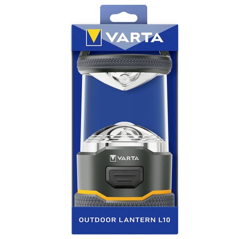 VARTA Outdoor-Sportlaterne L10 LED Laterne Gelb/Schwarz