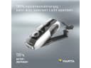 VARTA Taschenlampe DYNAMO LIGHT LED mit Kurbel - Schwarz/Grau Bild 4