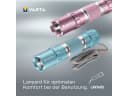 VARTA Taschenlampe Lipstick Light Rosa Aluminium Bild 4