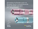 VARTA Taschenlampe Lipstick Light Rosa Aluminium Bild 5