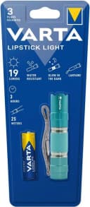 VARTA LED Taschenlampe Lipstick Light Türkis Bild 1