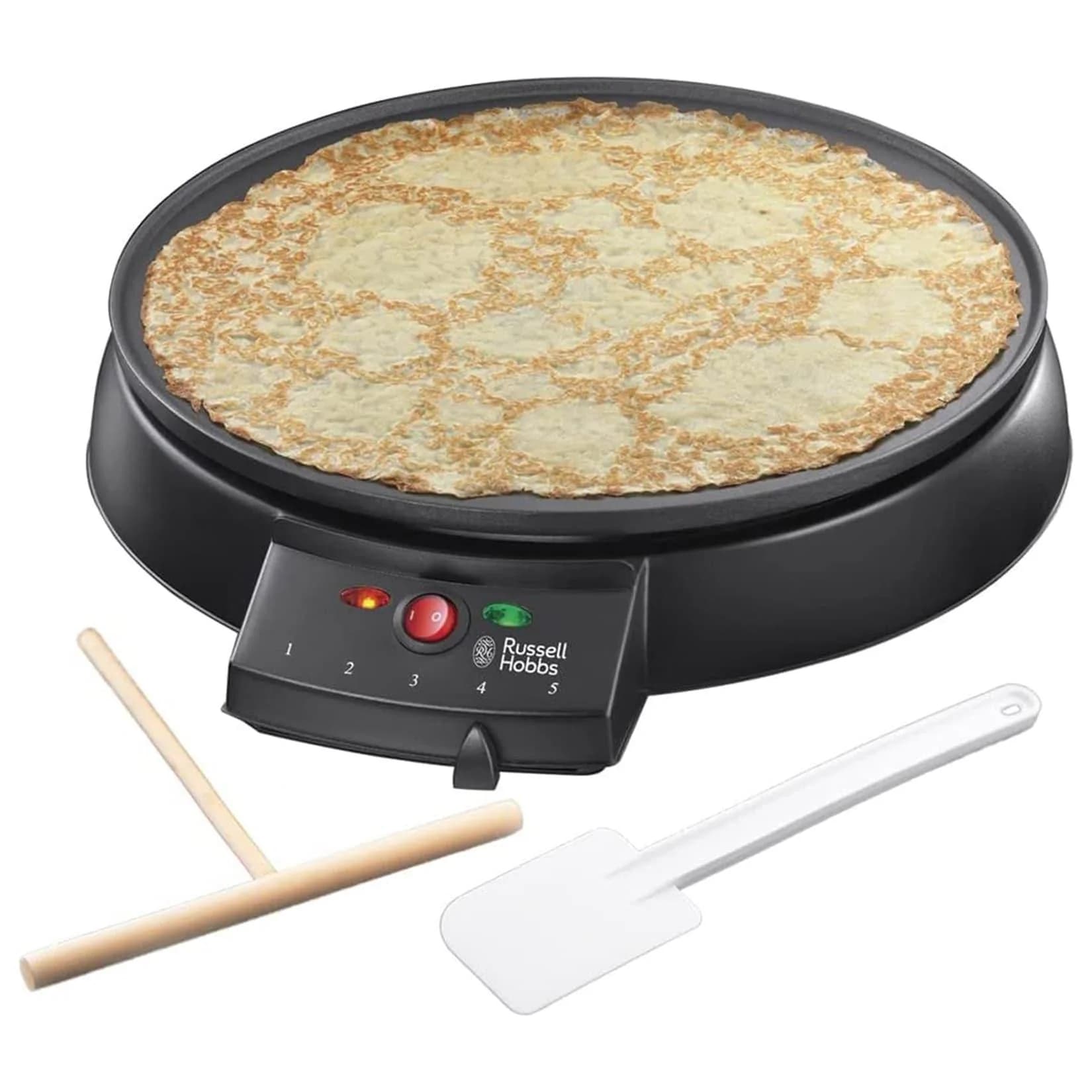 Russell Hobbs Crepesgerät Schwarz Metall Kunststoff