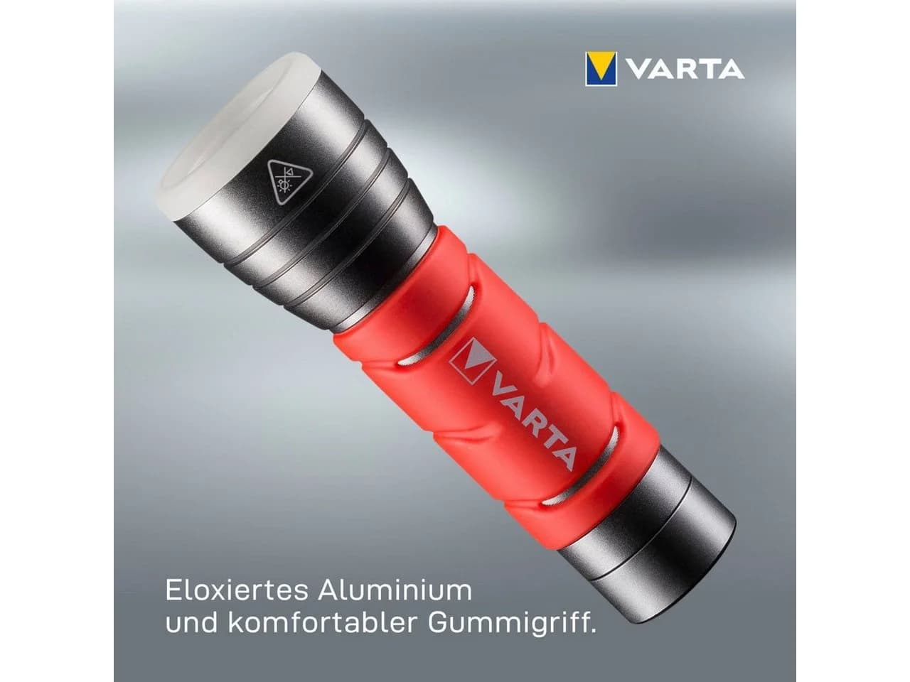 VARTA Taschenlampe Outdoor Sports F10 Schwarz Aluminium inkl. Batterien - Bild 3