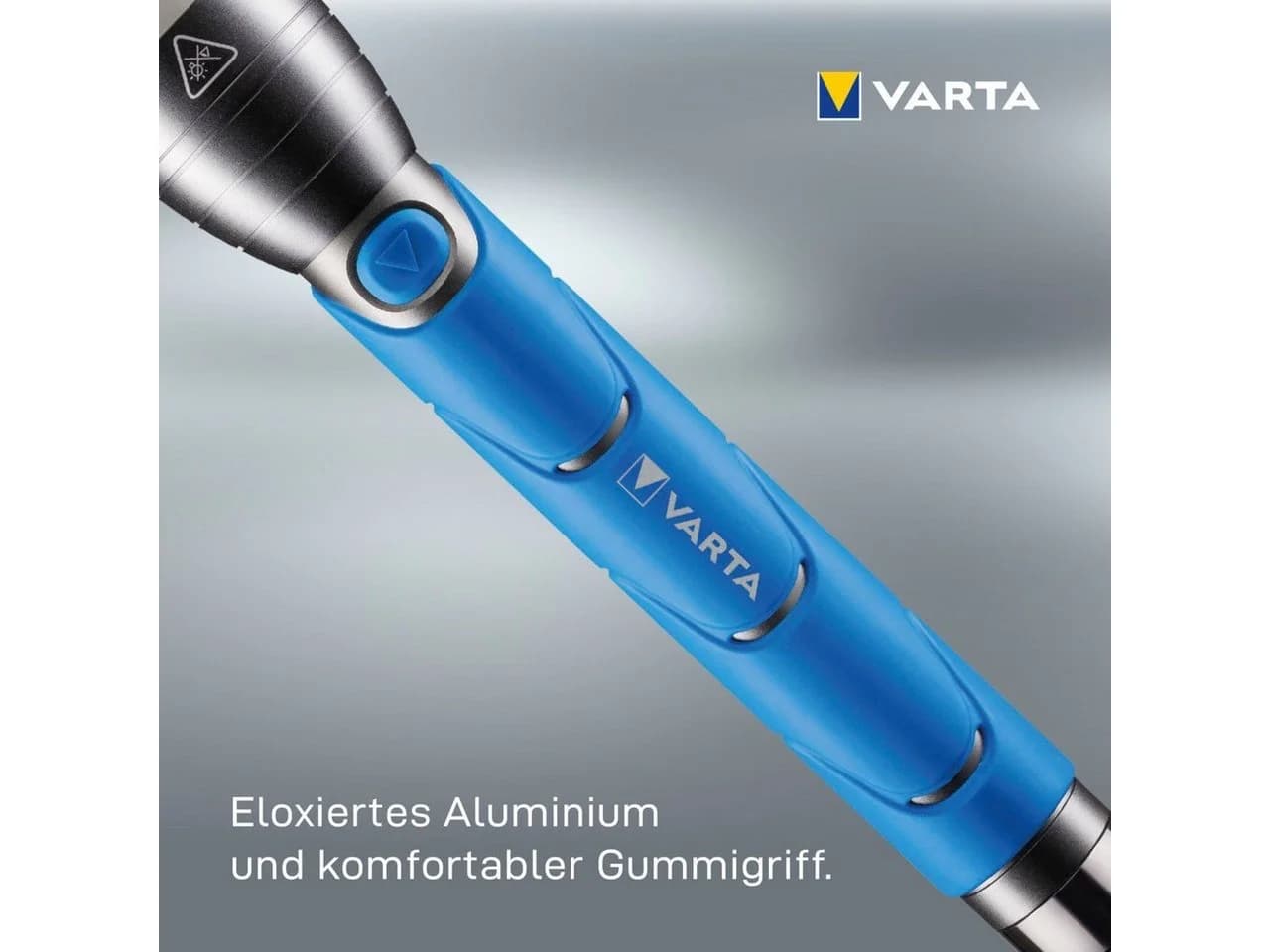 VARTA Outdoor Sports F30 Taschenlampe Blau mit 3 Batterien - Bild 3