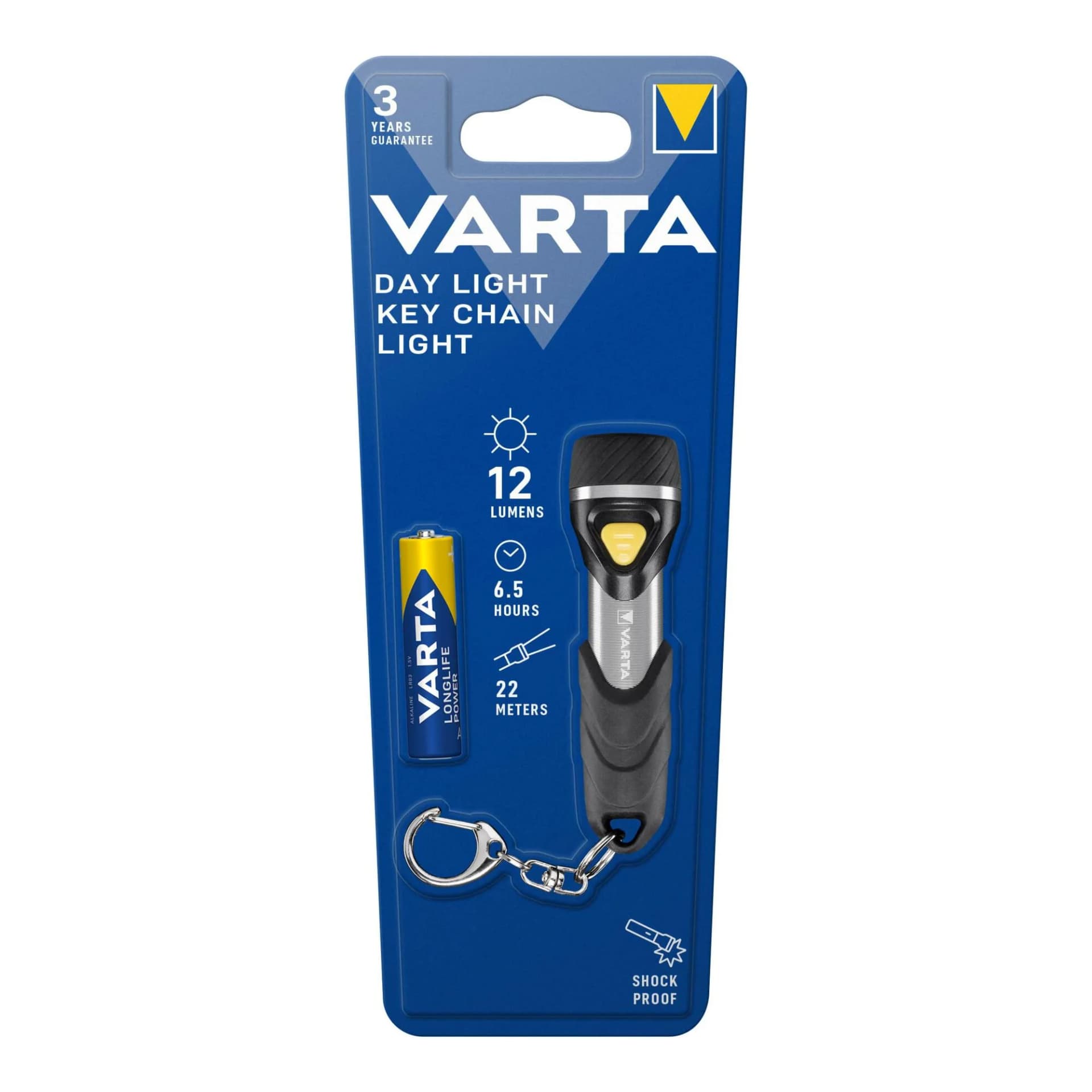 VARTA Taschenlampe LED 22 m Stoßfest