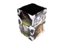 HERMA Papierkorb 15L Fußball-Design Stabiler Karton Bild 3