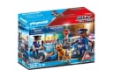 Playmobil Polizei-Straßensperre 6878 Bunt Konstruktions-Spielset Bild 4
