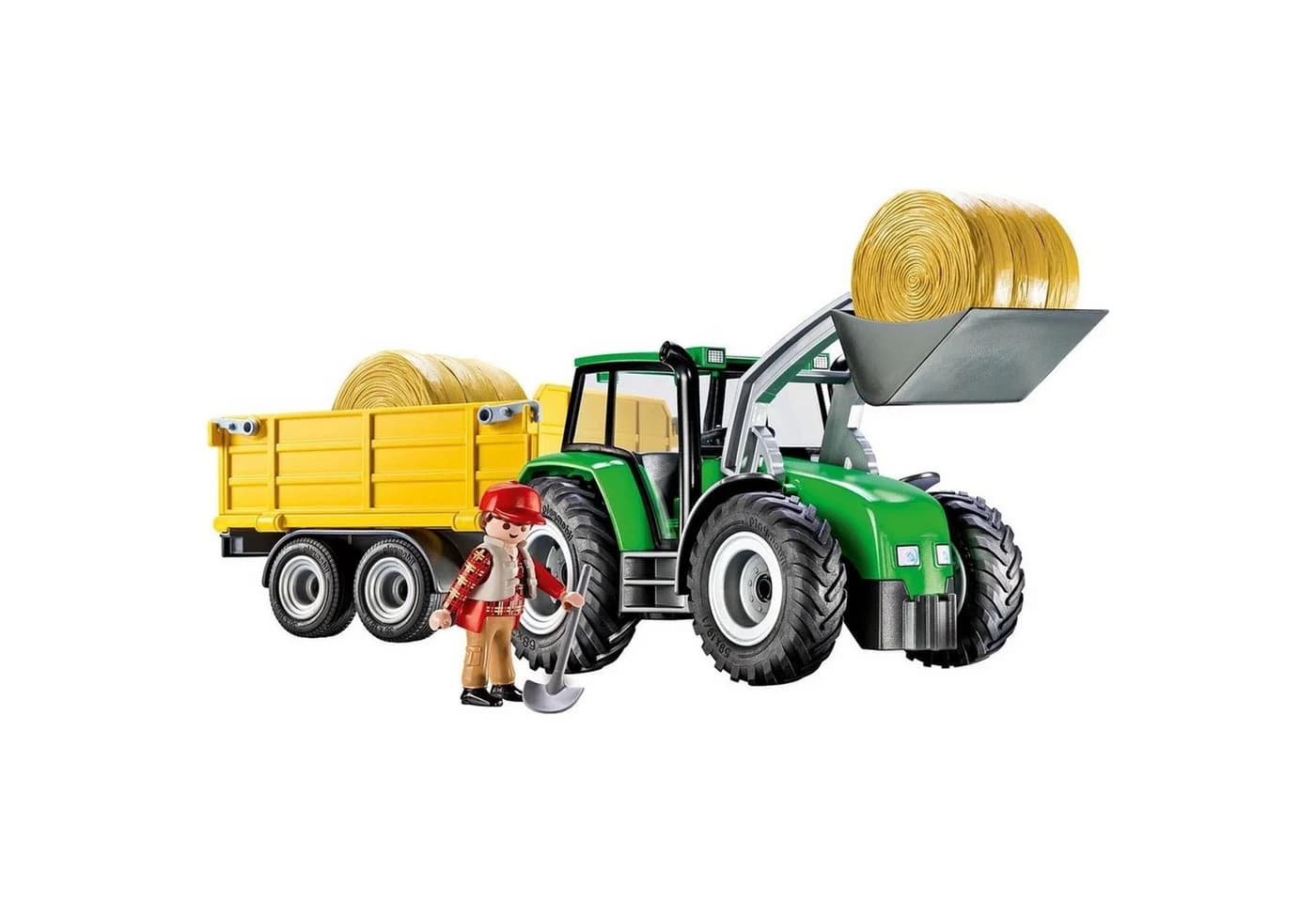 Playmobil Country 9317 Traktor mit Anhänger 47 Teile Bunt - Bild 4